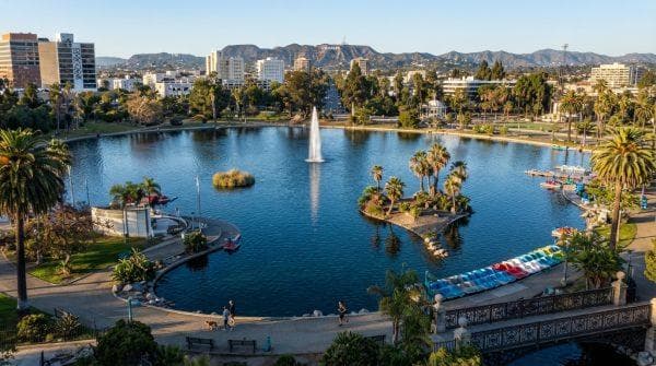 Los Angeles park meant to be open to everyone is getting a boundary few expected