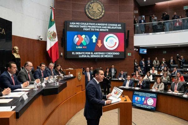 Liga MX could face a massive change as Mexico takes promotion and relegation fight to the Senate