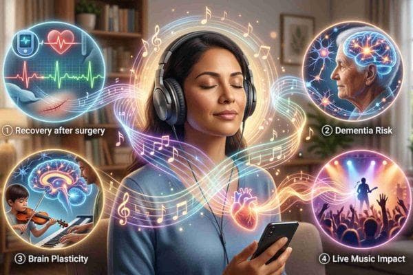 Music as medicine, the 4 scientific pillars that demonstrate how music contributes to your well-being