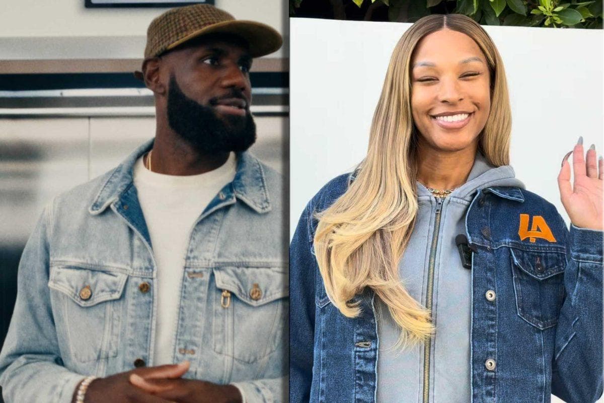 LeBron James visibly jealous with Savannah James over joking comment about “patting me down”