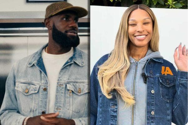 LeBron James visibly jealous with Savannah James over joking comment about “patting me down”