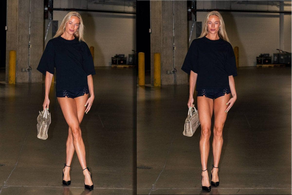 Sophie Cunningham looks unrecognizable after dramatic off court makeover