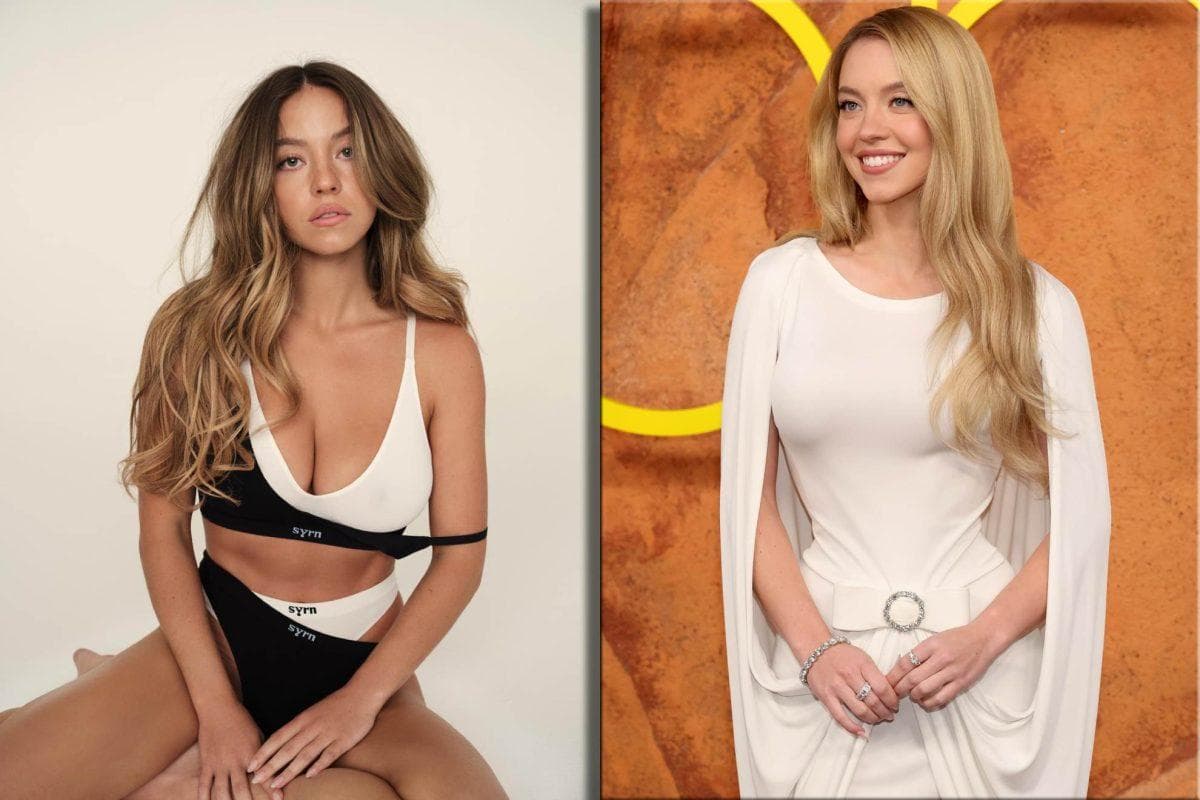 Sydney Sweeney turns White Christmas into a daring lingerie fantasy