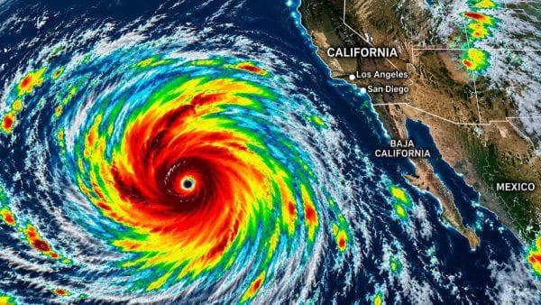 California braces for Hurricane Rachel as storm makes dramatic U-turn in the Pacific