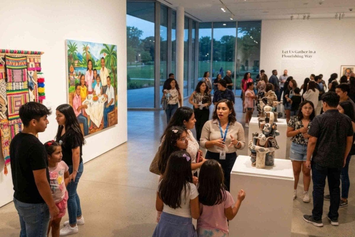Latino artists come together in a groundbreaking museum exhibition celebrating identity