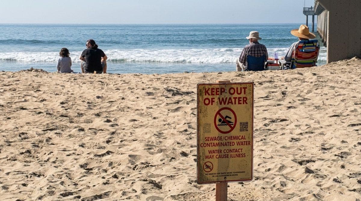 California beach bacteria warning keeps swimmers out of these popular beaches