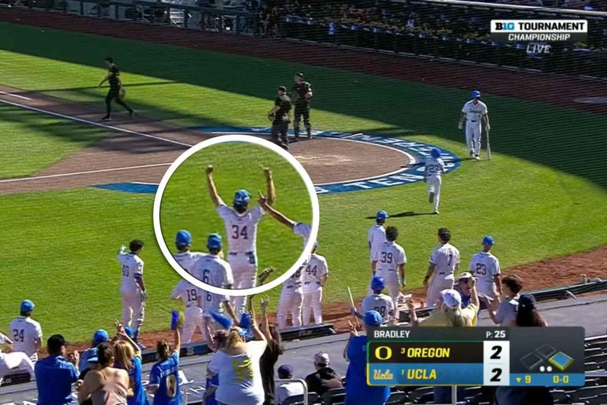 NCAA baseball bracket winners and losers led by UCLA, SEC